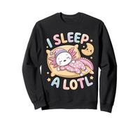I Sleep A Lotl, Cute Axolotl Sleeping Felpa
