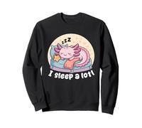 I Sleep A Lotl, Cute Axolotl Sleeping Felpa