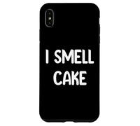 I Smell cake Funny Food Lover Design Tees Mugs and decor Custodia per iPhone XS Max
