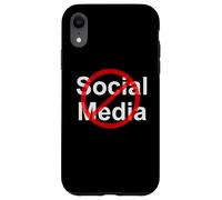 I social hanno cancellato il cerchio rosso dai media Custodia per iPhone XR