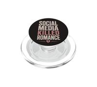 I social media hanno ucciso l"umorismo della lettura degli amanti dei libri romantici PopSockets PopGrip per MagSafe