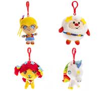 I soggetti fedeli set da 4 pacchetti arcobaleno con branco arcobaleno con branco di branco di branchi brite da 4 pollici peluche da 4 pollici