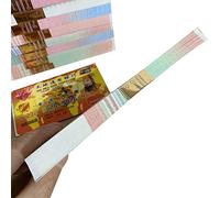 I soldi degli antenati non si esauriscono. Ancestor Money Carta da incenso cinese Hell Bank Notes Confezione da 2000 Multicolore 15 cm x 7,5 cm