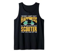 I soldi non danno gioia, ma uno scooter sì Canotta
