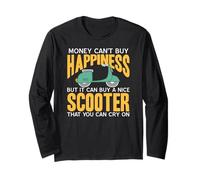 I soldi non danno gioia, ma uno scooter sì Maglia a Manica