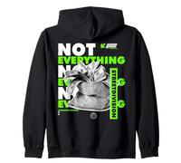 I Soldi Non Sono Tutto Cash Bag Streetwear Felpa con Cappuccio