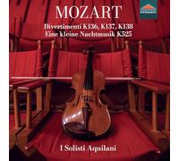 8511070 Audio Cd Wolfgang Amadeus Mozart - Divertimenti K136 K137
