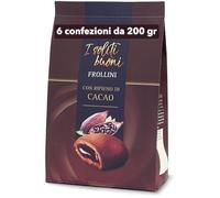 I soliti buoni Frollini con Ripieno di Cacao, 6 Confezioni da 200 gr