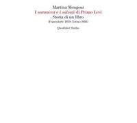 «I sommersi e i salvati» di Primo Levi. Storia di un libro (Francoforte 1959-Torino 1986)