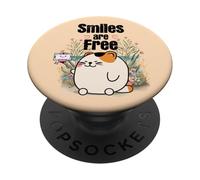 I sorrisi sono gratuiti PopSockets PopGrip Adesivo