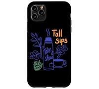 I sorsi autunnali prendono vibrazioni lente e accoglienti Custodia per iPhone 11 Pro Max