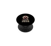 I Sound Better After 10 Pm Cantante Notturno PopSockets PopGrip Adesivo