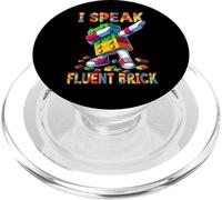 I Speak Fluent Brick Funny Blocks Master Builder Dabbing PopSockets PopGrip per MagSafe