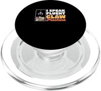 I Speak Fluent Claw Machine Cool Skill Gru Fan Claw Master PopSockets PopGrip per MagSafe