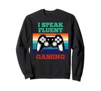 I Speak Fluent Console Gamer Controller per videogiochi Felpa