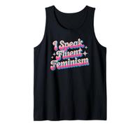 I Speak Fluent Femminismo Divertente Empowerment Femminista Canotta