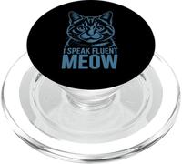 I Speak Fluent Meow PopSockets PopGrip per MagSafe