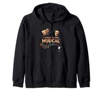 I Speak Fluent Musical Theater Broadway Show Design Felpa con Cappuccio