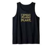 I Speak Fluent Plant Funny Gardener Houseplant Design Canotta
