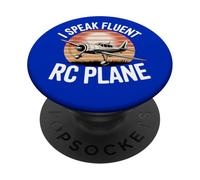 I Speak Fluent Rc Aereo Aereo Aereo Drone Aviazione PopSockets PopGrip Adesivo