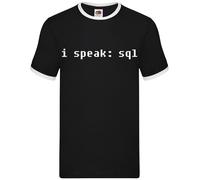 I Speak Sql - Uomo Suoneria - Code Sviluppatore Programmatore Informatica