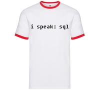 I Speak Sql - Uomo Suoneria - Code Sviluppatore Programmatore Informatica