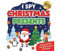 I Spy Christmas Presents: A Comfy & Cute Colouring Word Search Puzzle and Maze for Adults, Teens and Kids
