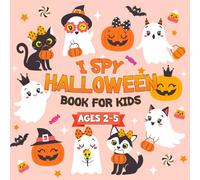 I Spy Halloween Book For Kids Ages 2-5: Color, Find and Learn Halloween Words and Letters in This Fun Activity Book for Preschoolers and Toddlers - A Perfect Halloween Gift For Kids
