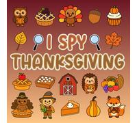 I Spy Thanksgiving Book for Kids Ages 2-5 • Cute and Cozy Fall Search and Find Activity for Toddlers and Children