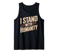 I Stand with Humanity Supporto per la gentilezza Mondiale - Canotta