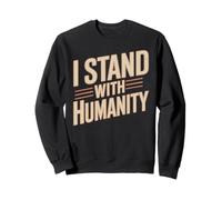 I Stand with Humanity Supporto per la gentilezza Mondiale - Felpa