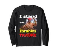 I Stand With Ibrahim TRAORE, Burkina Faso Maglia a Manica
