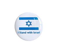 I Stand with Israel Button,Support Israel flag lapel pin,Metal Patriotic Israel Smaltato Pin,Pregare per Israele Pin, Bandiera Israeliana Pin Pin Bandiera Americana e Israeliana Spilla da bavero