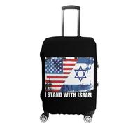 I Stand with Israel - Copertura protettiva per valigia, lavabile, da viaggio, Stile:, M