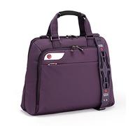 i-stay - Borsa da donna per computer portatile da 15,6 a 16", con tracolla antiscivolo, colore: Viola