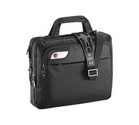 i-stay - Borsa per computer portatile da 15,6", unisex, spaziosa borsa a tracolla per donne e uomini, in nylon universale per computer e notebook, colore: nero is0104
