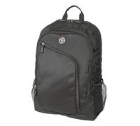 i-stay is0401 - Zaino da donna e uomo, impermeabile, con cinghie antiscivolo, per computer portatili da 15,6 a 16 pollici e iPad Pro da 10,1", colore: Nero