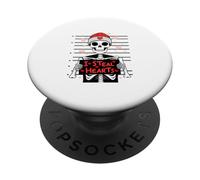 I Steal Hearts Skeleton Valentine Funny Gothic Love PopSockets PopGrip Adesivo