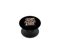 I Study Every Day, Not The Night Before A Test PopSockets PopGrip Adesivo