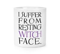 I Suffer Da che Riposa Strega Viso Trucco Pennello Matita Pot Scherzo Divertente