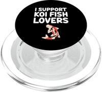 I Support Koi Fish Lovers - Carpa giapponese simbolo armonia pace PopSockets PopGrip per MagSafe