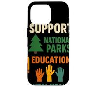 I Support National Parks Education Mental Health Custodia per iPhone 16 Pro