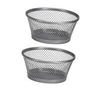 I supporti superiori aperti offrono un facile accesso a graffette, puntine da disegno e piccoli articoli di cancelleria per spazi di lavoro organizzati. Base con clip