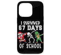 I Survived 67 Days of School Six Seven Meme Teacher Student Custodia per iPhone 13 Pro