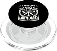 I Survived Lawn Darts Classic Yard Nostalgia Game Fun ||- PopSockets PopGrip per MagSafe