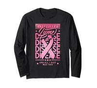 I Survived Lyme Disease And all I Got Was This Maglia a Manica