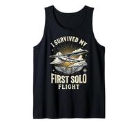 I Survived My First Solo Flight Aviazione Canotta