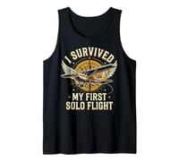 I Survived My First Solo Flight Aviazione Canotta
