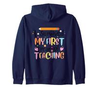 I Survived My First Year of Teaching Felpa con Cappuccio