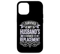 I Survived My Husbands Knee Replacement Chirurgia Articolare Custodia per iPhone 12/12 Pro
